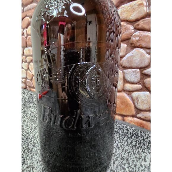 Large Budweiser Millennium Limited Edition Glass Display Bottle King of Beers - Picture 3 of 5